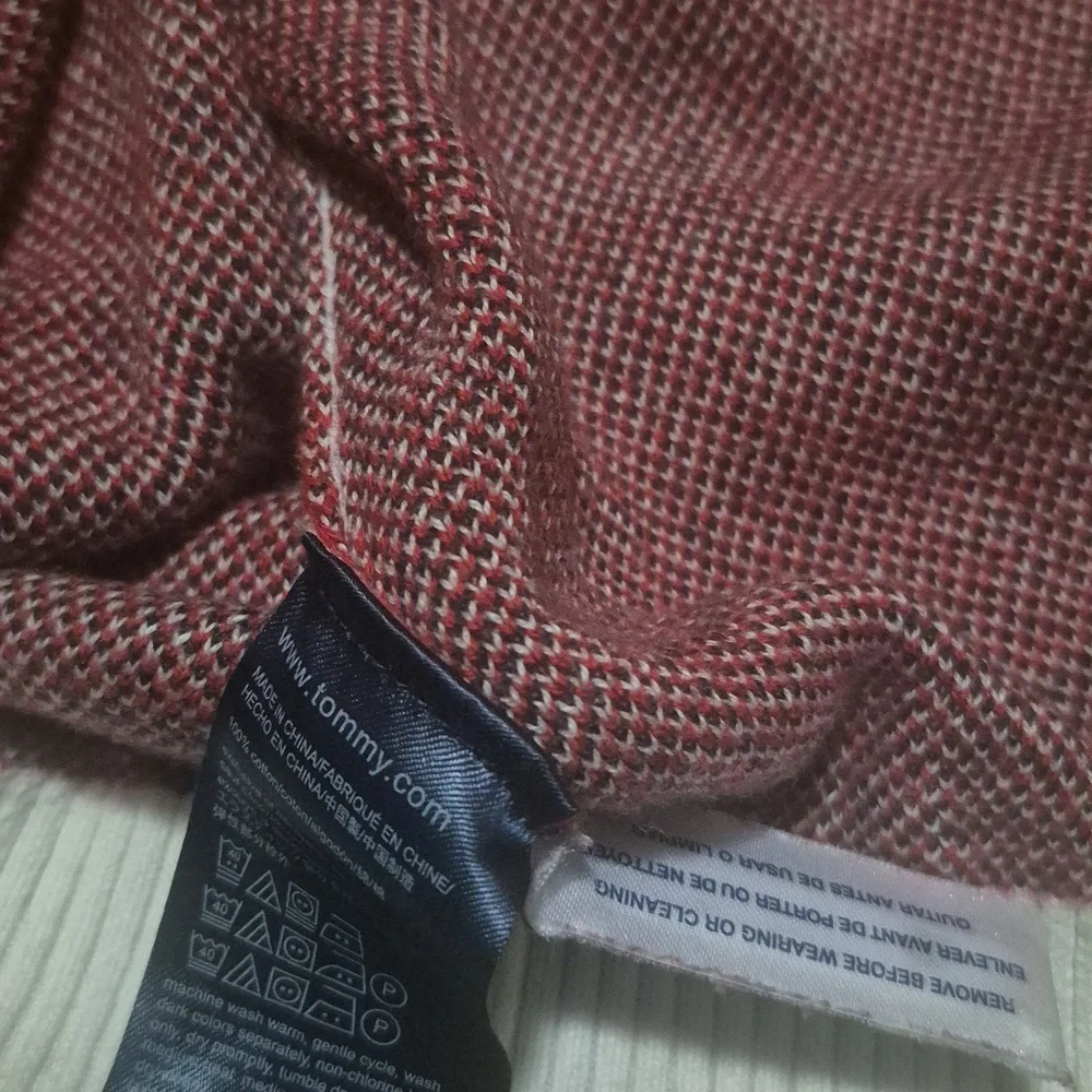 Tommy Hilfiger USA Mens All Over Print Sweater Size M